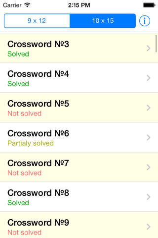 Learn Italian with Crossword Puzzles screenshot 2
