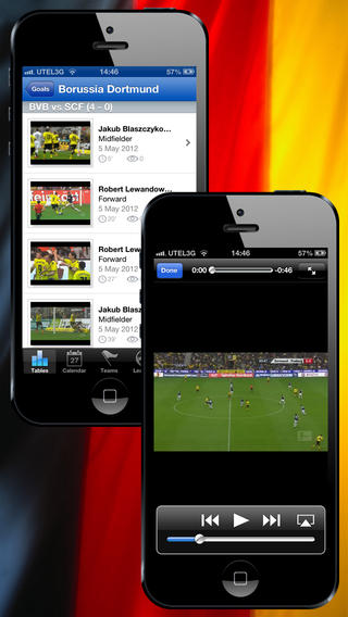 【免費運動App】Deutsche Fußball - with Videos of Reviews and Videos of Goals. Season 2011-2012-APP點子