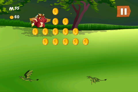 Tiny Dragon Rescue - Flight School Racing Adventure Game (For iPhone, iPad, iPod) screenshot 3