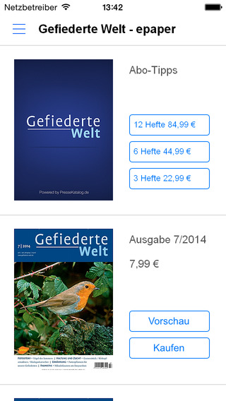 【免費生活App】Gefiederte Welt - epaper-APP點子