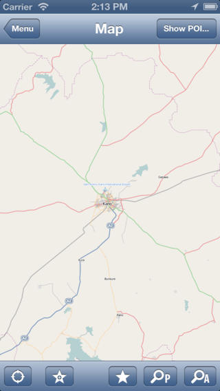 【免費旅遊App】Kano, Nigeria Offline Map - PLACE STARS-APP點子