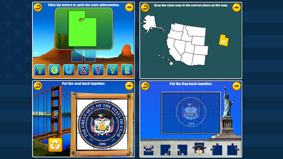 【免費教育App】Amazing United States- Educational Games for Kids Free-APP點子