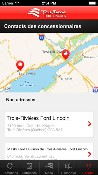 【免費旅遊App】Trois-Rivières Ford Lincoln-APP點子