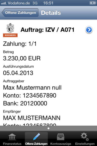 Berenberg Cash Management screenshot 3