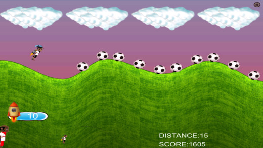 【免費遊戲App】Jet-Pack Football Pro: Extreme Elite Gliding Game (For iPhone, iPad, iPod)-APP點子