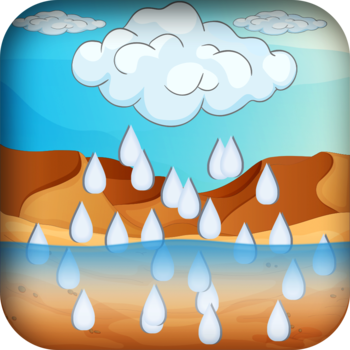 Rain Maker - Village Clicker Story - Free Tapping Game (For iPhone, iPad, iPod) LOGO-APP點子