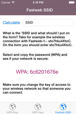 Wi-Fi Password Generator screenshot 3