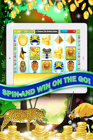 -Slots Jungle- by Lucky Dragon Online Casino! Classic multiline game machines! screenshot 2