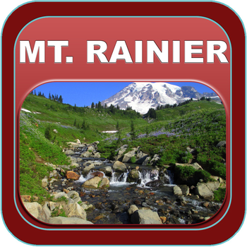 Mt. Rainier National Park-USA LOGO-APP點子