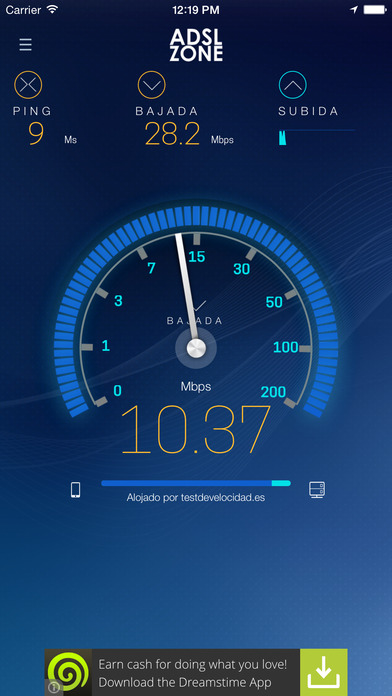 Captura de pantalla del iPhone 4