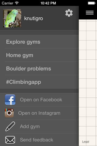 Climbingapp screenshot 4