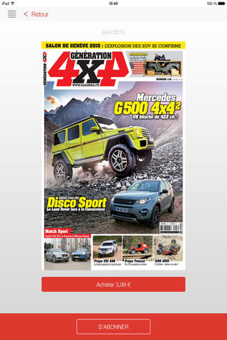 Génération 4x4 Magazine screenshot 3