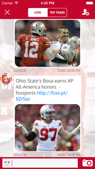 免費下載運動APP|FanLive: Buckeye Sports Fan Community - Ohio State Edition app開箱文|APP開箱王