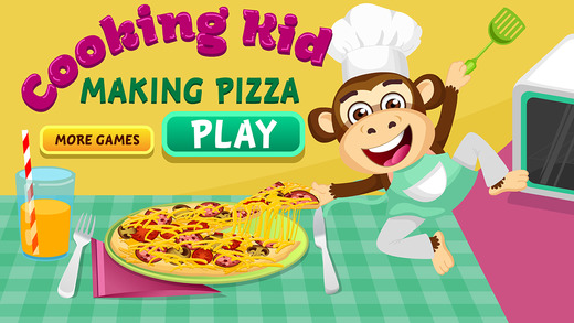Cooking Kid - Making Pizza