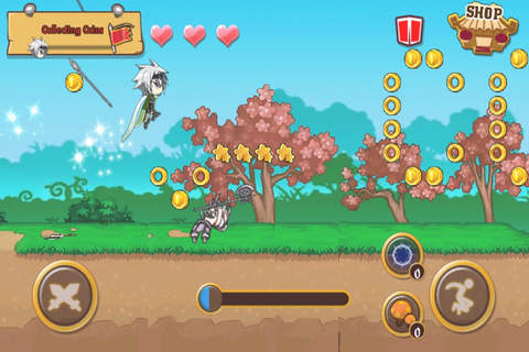 Amazing Warrior Girl - Running & Jumping Ninja Games screenshot 2