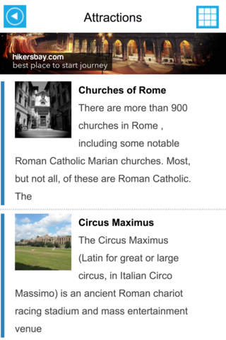 Rome (Italy) Offline GPS Map & Travel Guide Free screenshot 3