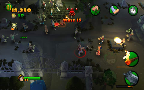 Burn Zombie Burn screenshot 2
