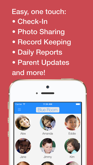 KidCasa: Free Check-in Daily Reports Photos Messaging