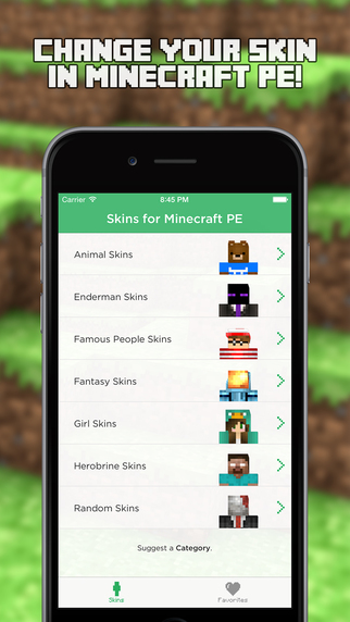 Skins for Minecraft PE Pocket Edition Skins