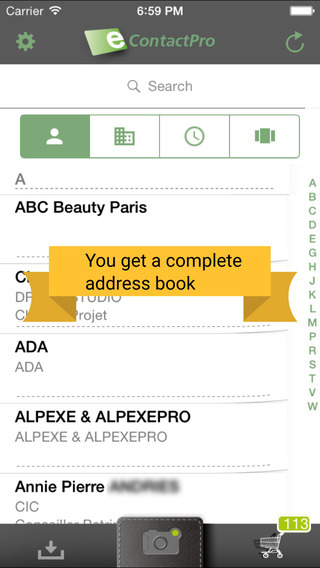 【免費商業App】Econtact Pro - Organize your business cards-APP點子