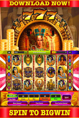 Casino Slots Of Las Vegas: Play Slots Hit Machines Game HD!! screenshot 2