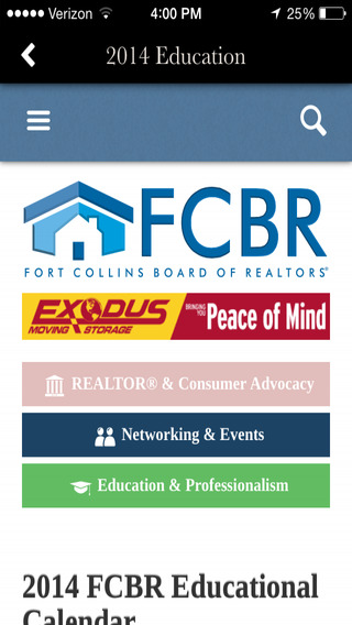 【免費商業App】Fort Collins Board Of REALTORS®-APP點子