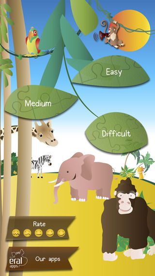 免費下載遊戲APP|Kids Jigsaw Puzzles: Jungle Animals PRO app開箱文|APP開箱王