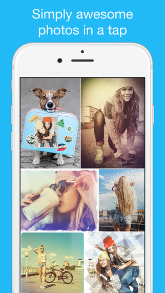 Photo Lab - Fun Picture Editor: Frames Filters Collage Maker. Create Funny Ecards Greeting Card Imag