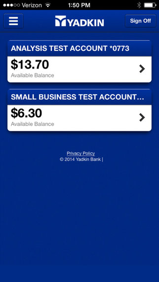 【免費財經App】Yadkin Bank Cash Manager-APP點子