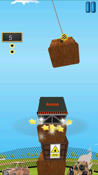 【免費遊戲App】Stacking The War Explosives - Stack The Ebola Virus Boxes And Watch The Bacteria FREE by Golden Goose Production-APP點子