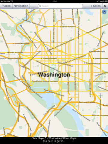 【免費交通運輸App】Washington D.C. - Offline Map-APP點子