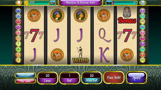 【免費遊戲App】Antiquity Roman Emperor Slots - Lucky Bread and Circus Casino Games-APP點子