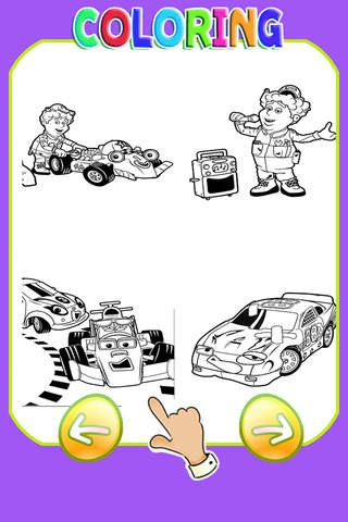 Coloring Page for Car Edition screenshot 2