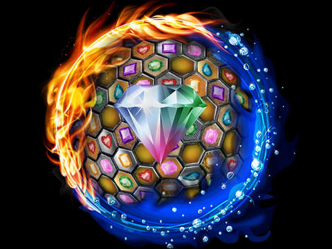 【免費遊戲App】Jewels Crusher Hexagon-APP點子