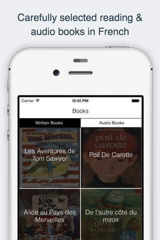 French Reading and Audio Books screenshot 2
