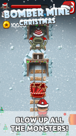 【免費遊戲App】Christmas Bomber Mine-APP點子