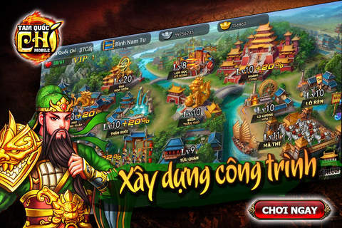 Tam Quốc Chí mobile - Game Chiến thuật thời gian thực screenshot 3