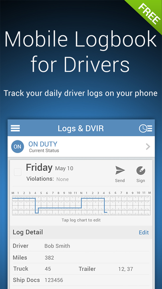 【免費商業App】Trucker Logbook - KeepTruckin-APP點子