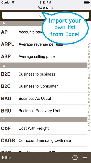 【免費工具App】Acronym-APP點子