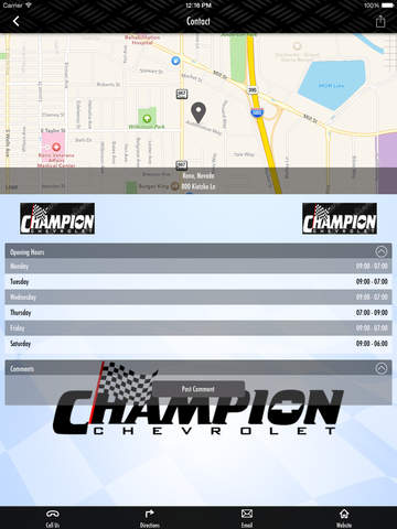 【免費商業App】Champion Chevrolet Reno-APP點子