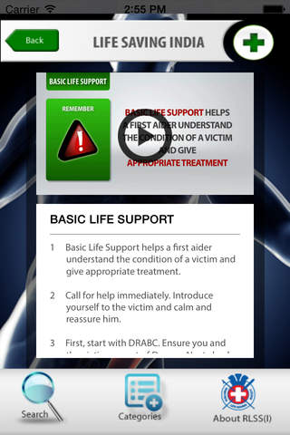 Ampav Life Saving App screenshot 3