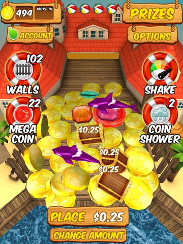 【免費遊戲App】Beach Blast Coin Pusher-APP點子