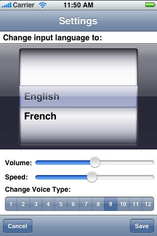 English French Translator with Voice screenshot 2