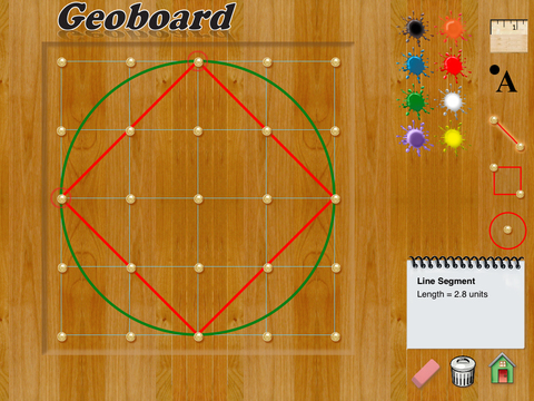 Hands-On Math Geoboard