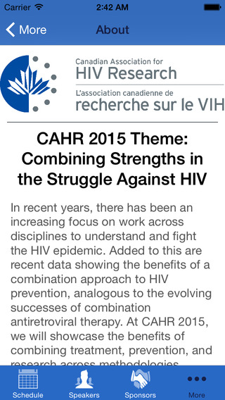 CAHR Conference 2015