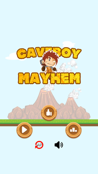 【免費遊戲App】Caveboy Mayhem-APP點子