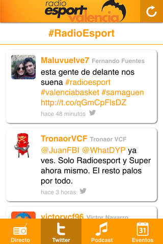 Radio Esport Valencia screenshot 2