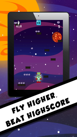 免費下載遊戲APP|Super Mega Jump Roboteer Flying Escape Challenge - Simple Physics Game PREMIUM by Golden Goose Production app開箱文|APP開箱王