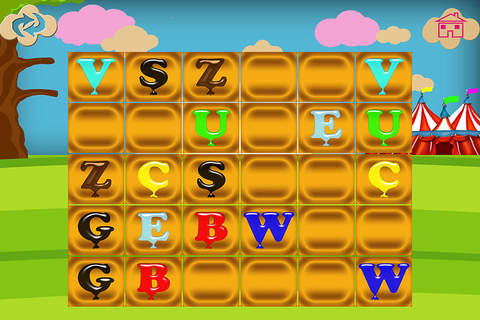 Alphabet Letters Memory Preschool Learning Experience - Memory Match Flash Cards Game screenshot 4