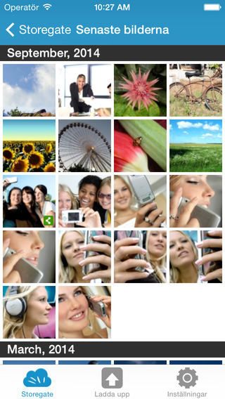 Captura de tela do iPhone 2